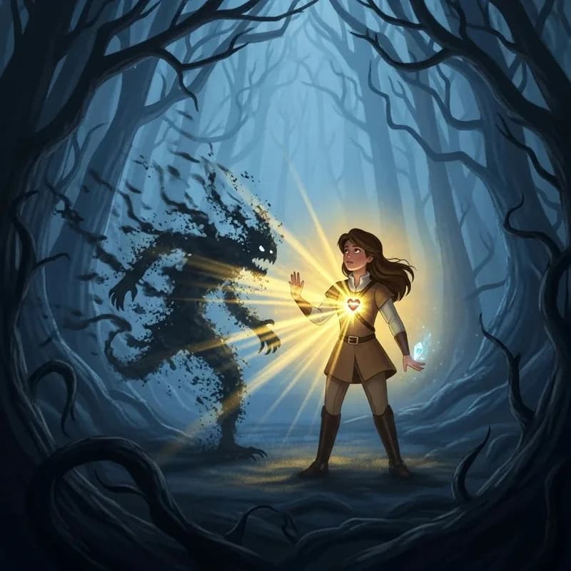 A princesa que se perdeu na floresta proibida