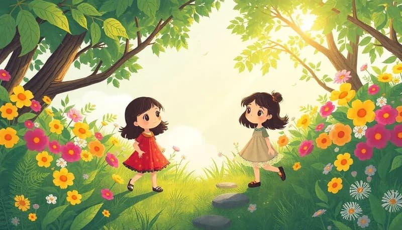 Lili e Zoe na Floresta