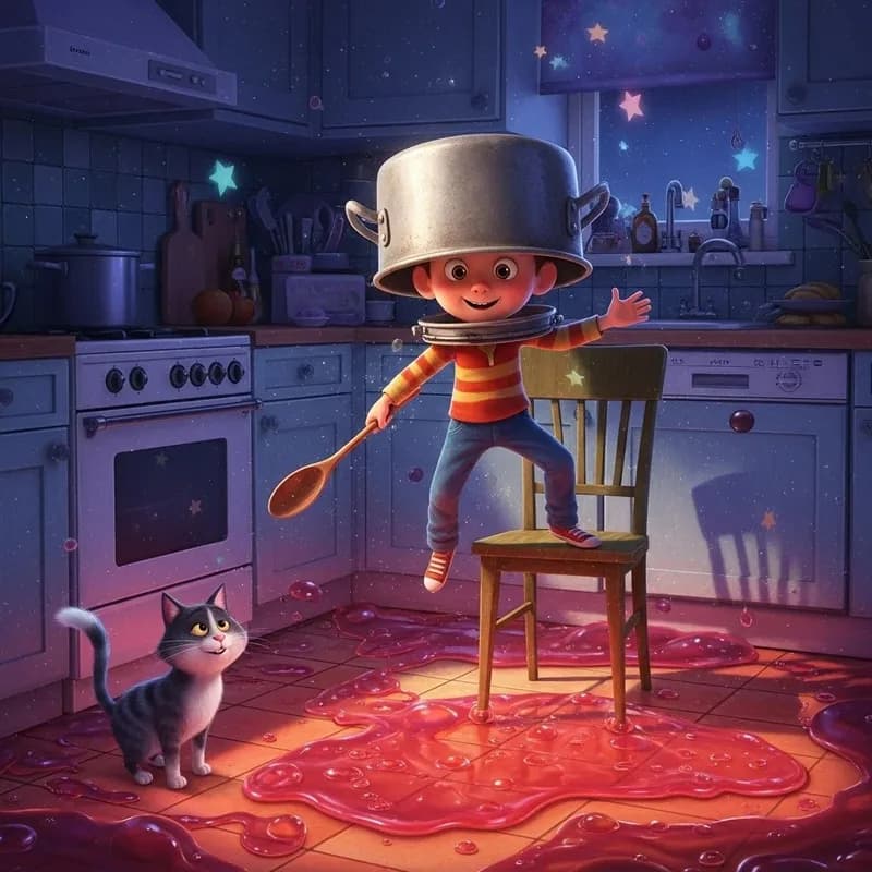 O capacete de panela