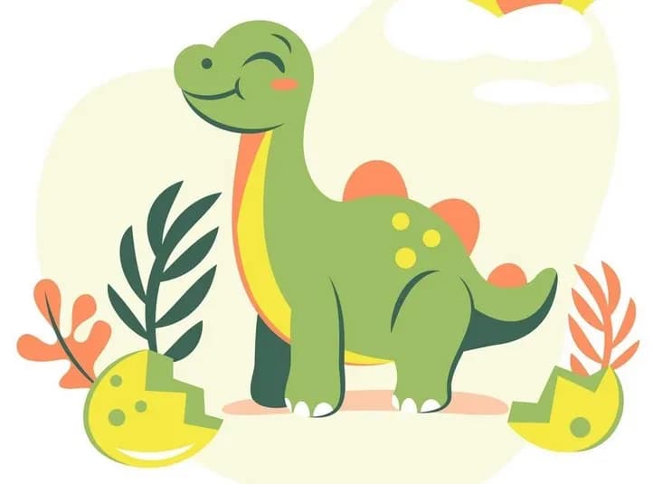 O Dinossauro Brincalhão