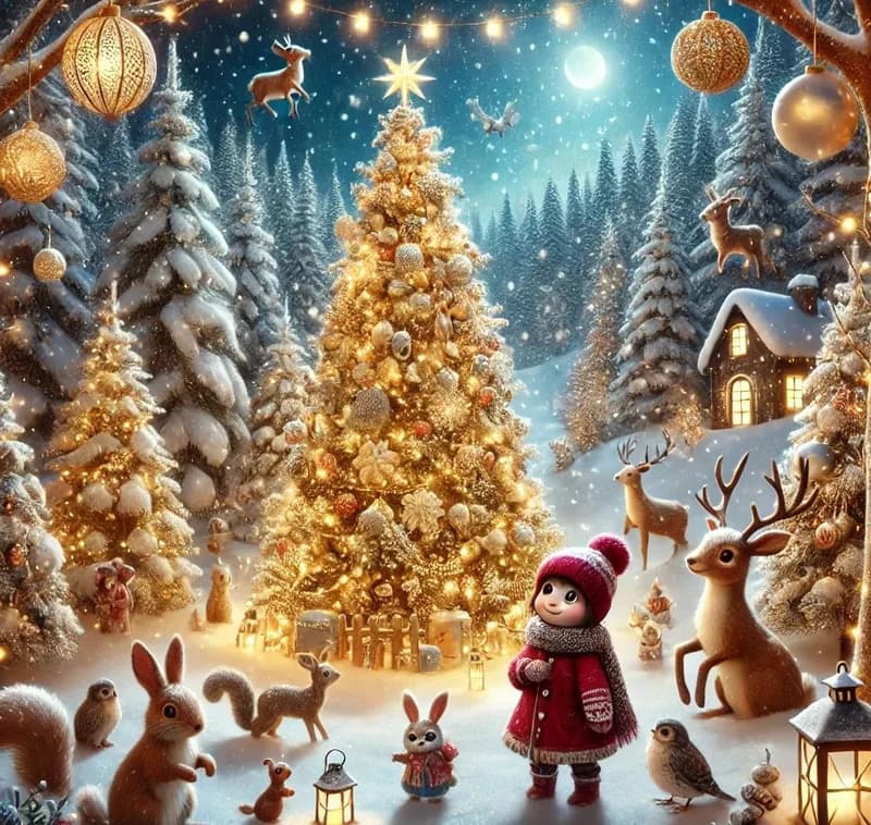O Natal da Clara e o Bosque Encantado