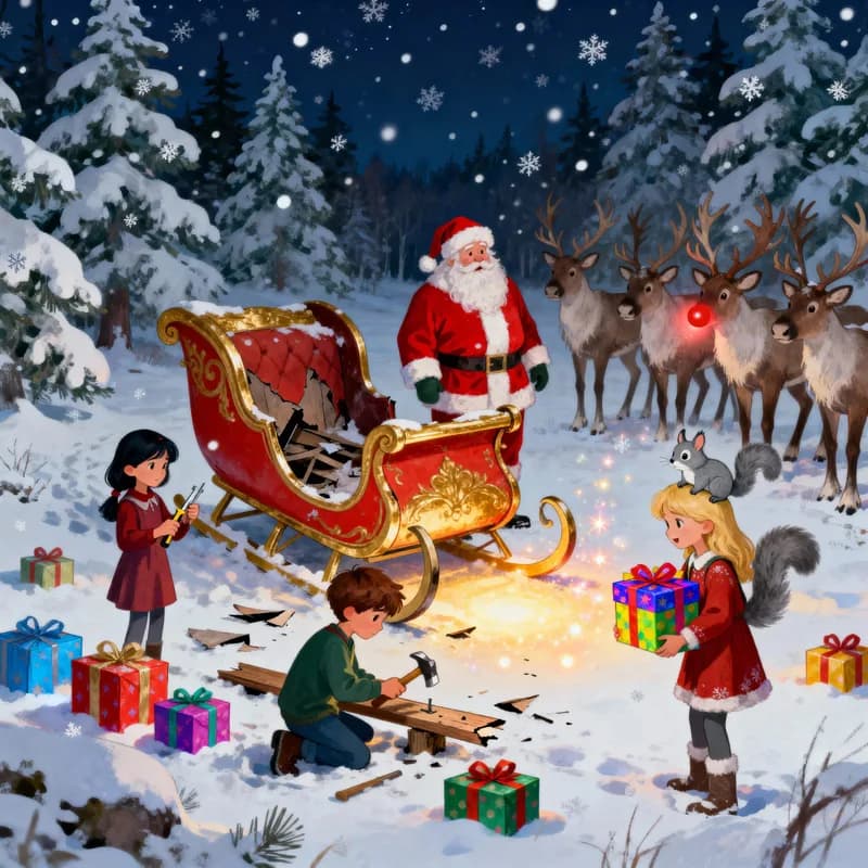 O Trenó Perdido do Papai Noel