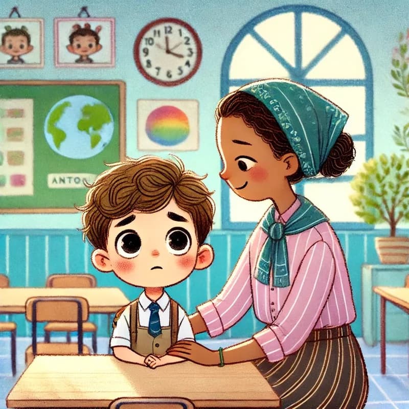Antônio e o Medo da Escola