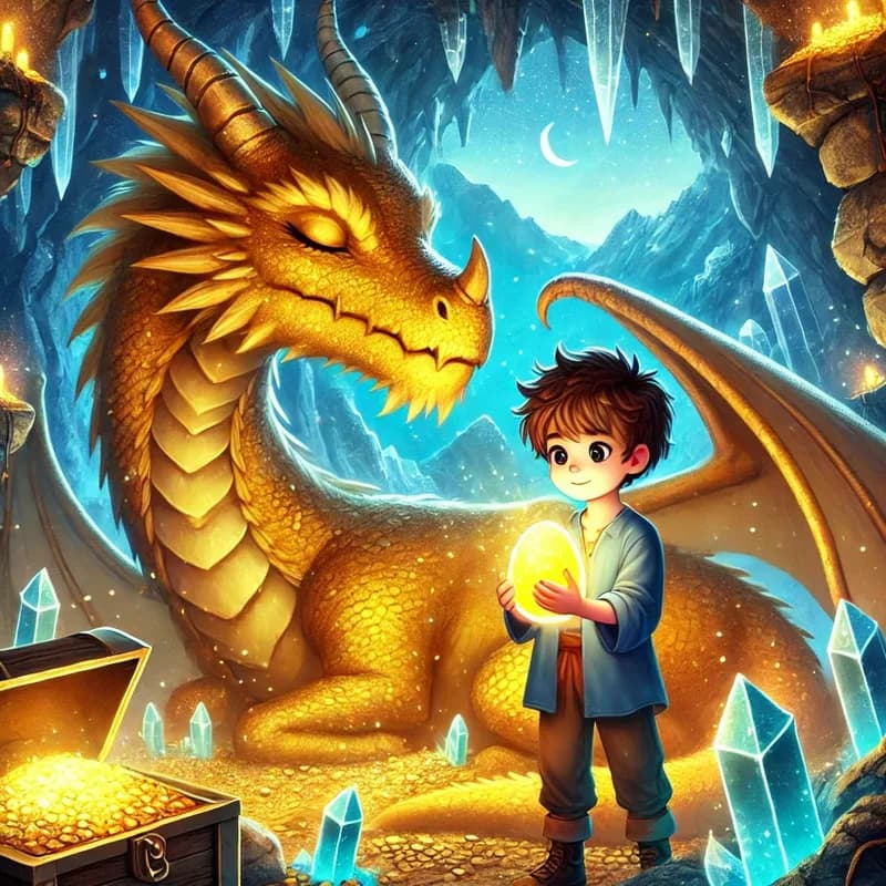 Lucas na Montanha do Dragão Adormecido