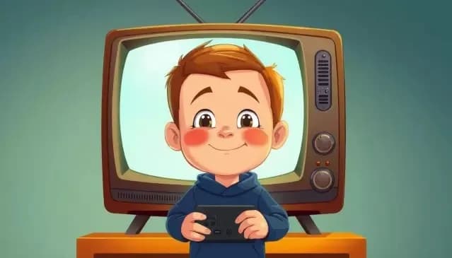 O menino da TV