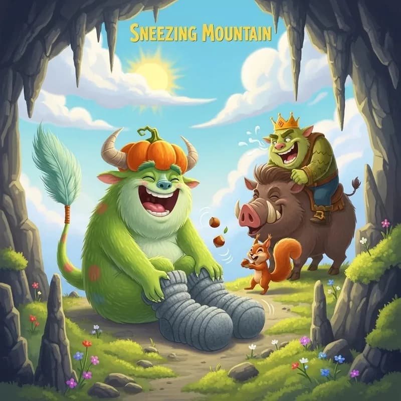 O Monstro que Tinha Cócegas no Pé