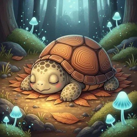 A Respiração da Tartaruga Teca - Historia Infantil Para Dormir