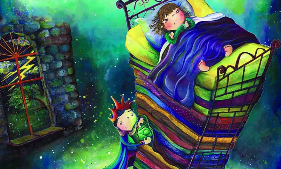 historinha a princesa e a ervilha - historia para dormir