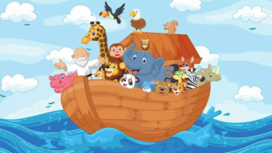 Ler Historinha Biblica Infantil Arca de Noe - Historia Para Dormir