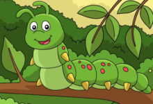 Historinha A Lagarta Comilona