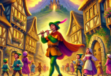 Historinha Flautista de Hamelin Historia Para Dormir