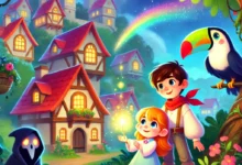 Historinha O Reino das Cores Perdidas - Historia Para Dormir