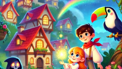 Historinha O Reino das Cores Perdidas - Historia Para Dormir