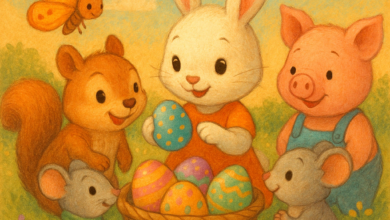 Ler historia para dormir da pascoa - historia infantil