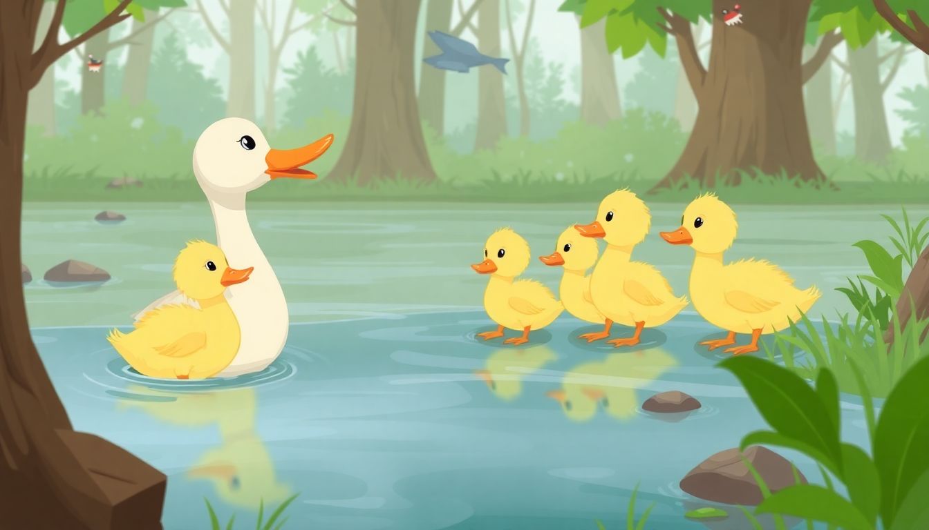 Os 5 Patinhos 1 Historinha 5 patinhos - Historia Para Dormir