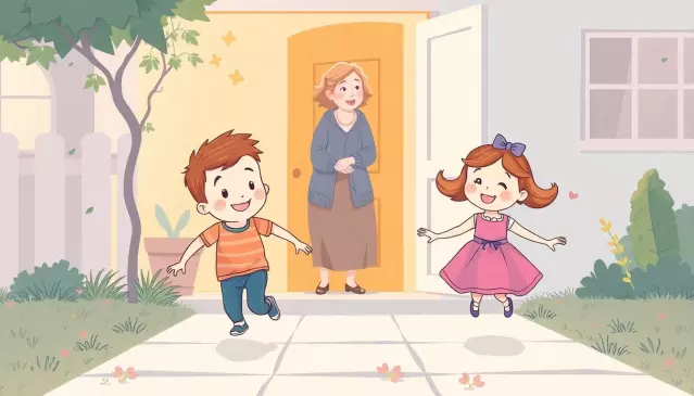 A Casa da Vovó 1 Historinha A Casa da Vovo - Historia Para Dormir