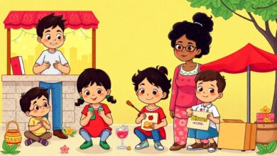 Historinha A Familia dos 8 Irmaos - Historia Para Dormir