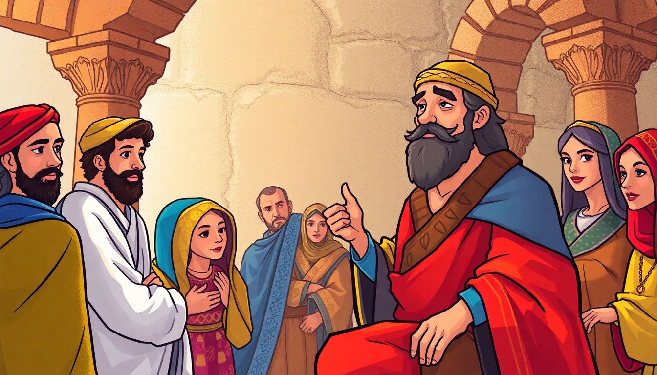 A Sabedoria de Salomão 1 Historinha A Sabedoria de Salomao - Historia Para Dormir
