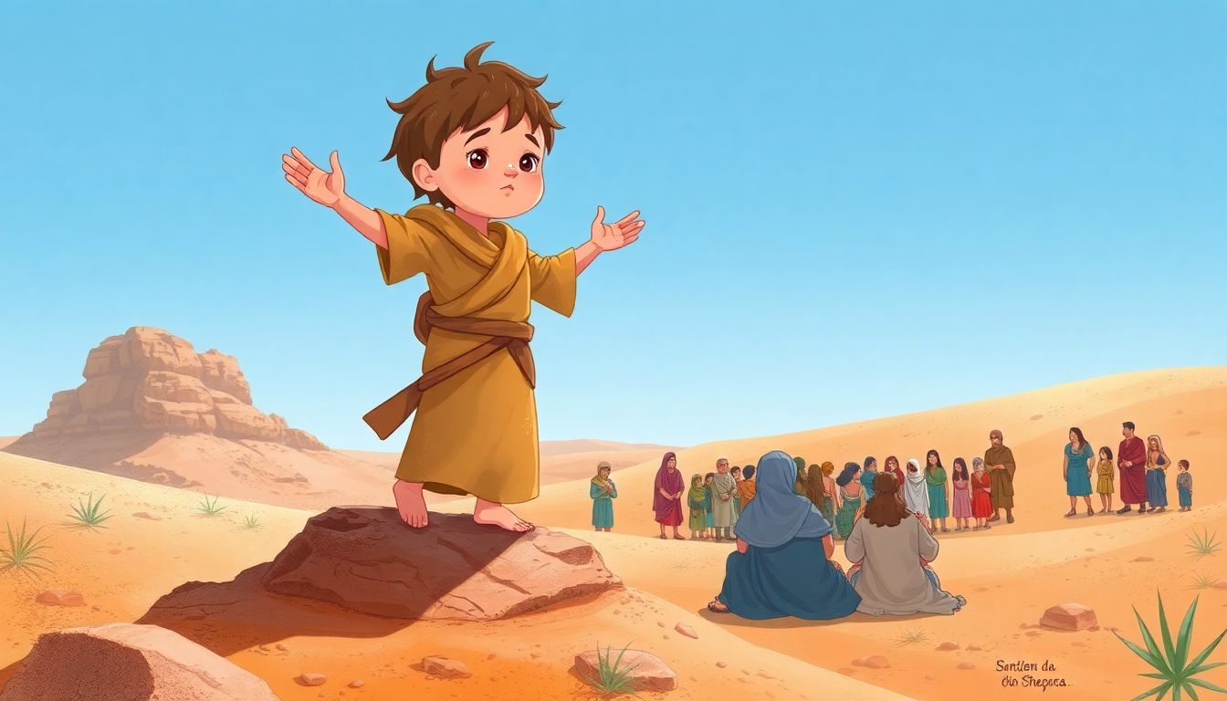 João Batista Profeta do Deserto 1 Historinha Joao Batista Profeta do Deserto - Historia Para Dormir