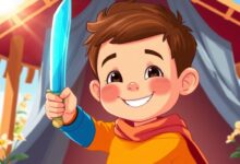 Historinha Joao e a Espada Azul - Historia Para Dormir