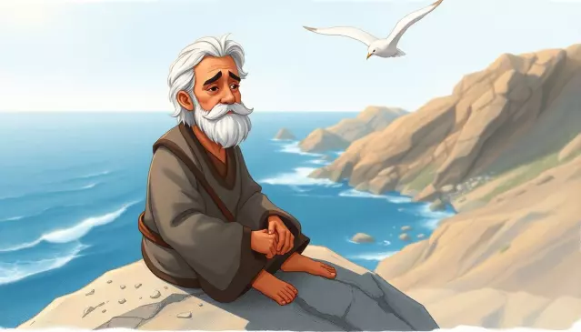João na Ilha de Patmos 1 Historinha Joao na Ilha de Patmos - Historia Para Dormir