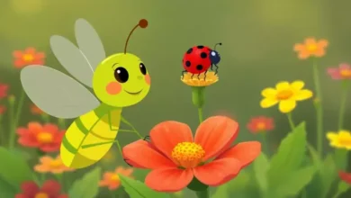 Historinha O Grilo e a Joaninha - Historia Para Dormir