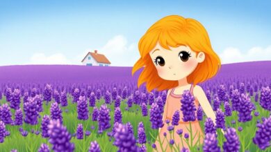 O Segredo do Jardim de Lavandas 12 Historinha O Segredo do Jardim de Lavandas - Historia Para Dormir