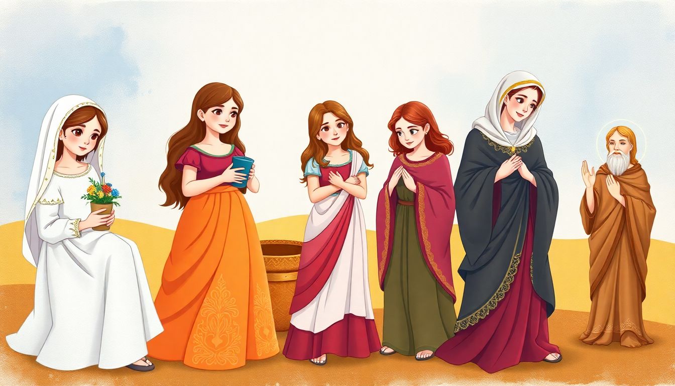 Princesas da Bíblia 1 Historinha Princesas da Biblia - Hiatoria Para Dormir