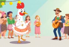 Historinha a Galinha Dancarina - Historia Para Dormir