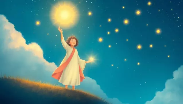 História das Estrelas 1 Historinha a historia das estrelas - historia para dormir