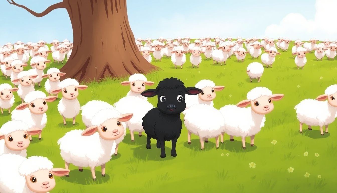 A Ovelha Negra 1 Historinha a ovelha negra - historia para dormir