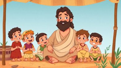 Jacó e seus 12 filhos 16 Historinha Jaco e seus 12 filhos - Historia Para Dormir