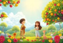 Historinha Jardim do Eden - Historia Para Dormir