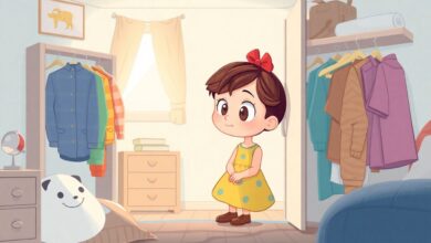 Historinha Um Mundo no Guarda Roupas - Historia Para Dormir