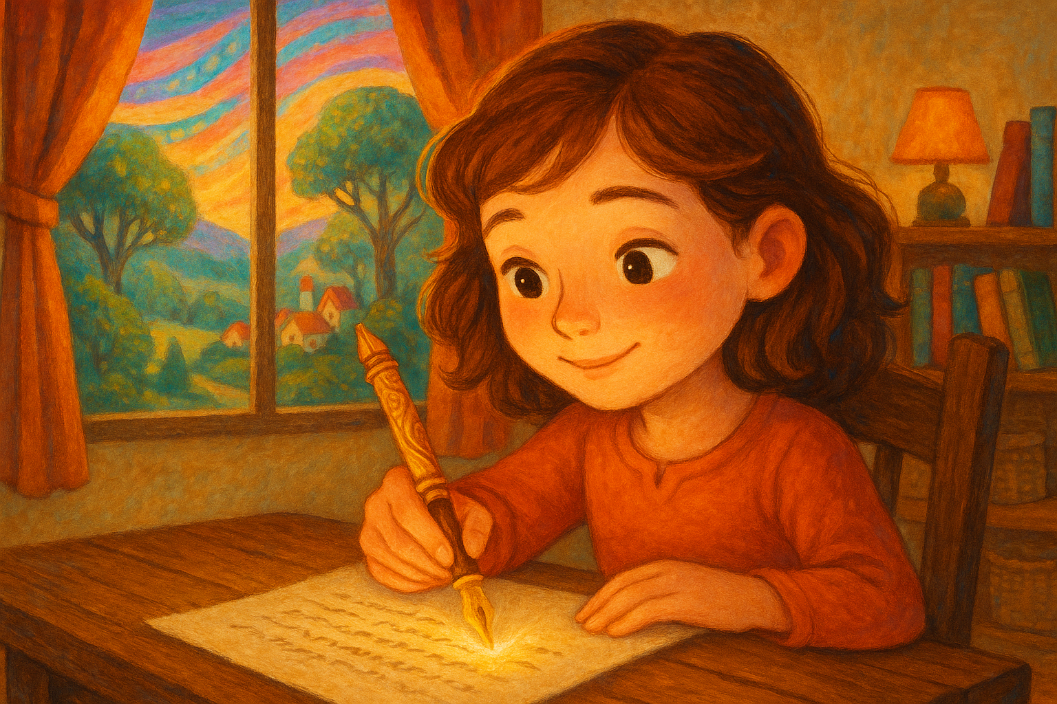 A Caneta Mágica 1 Historinha A Caneta Magica - Historia Para Dormir