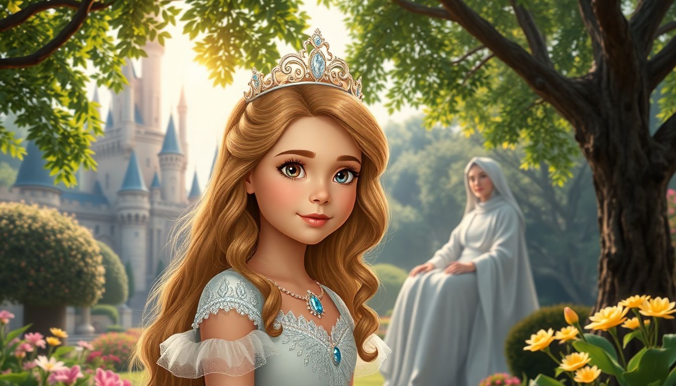 A Menina das 2 coroas 1 Historinha A Menina das 2 coroas - Historia Para Dormir