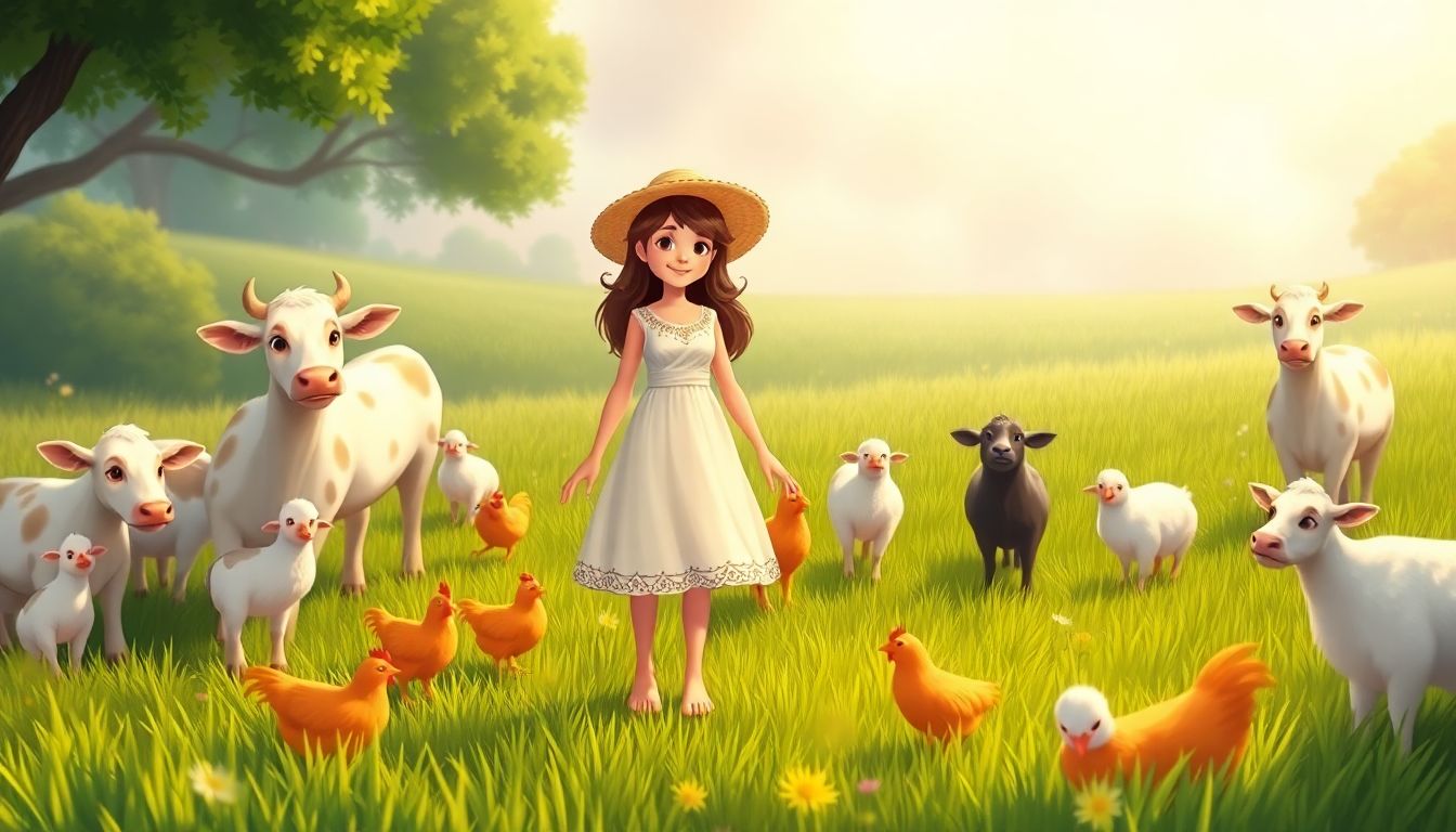 A Princesa da Fazenda 1 Historinha A Princesa da Fazenda - Historia Para Dormir