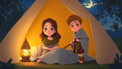 Jael e o Prego de Tenda 10 Historinha Jael e o Prego de Tenda - Historia Para Dormir