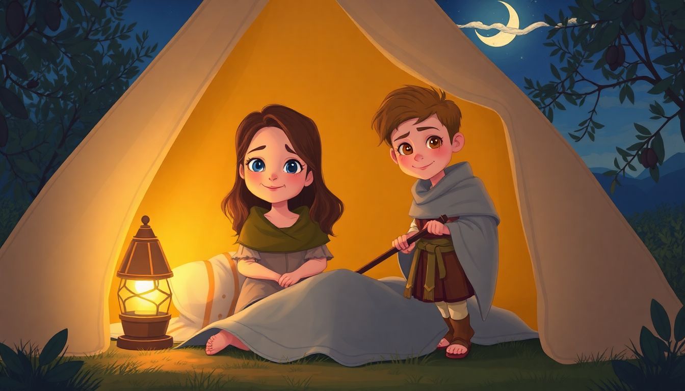 Jael e o Prego de Tenda 1 Historinha Jael e o Prego de Tenda - Historia Para Dormir