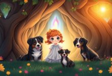 Historinha Leila e seus Caes de Guarda - Historia Para Dormir