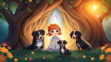 Historinha Leila e seus Caes de Guarda - Historia Para Dormir