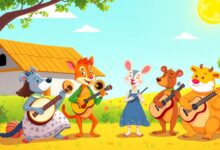 Historinha O Concurso de Musica da Fazenda - Historia Para Dormir