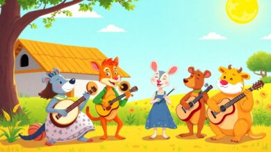 O Concurso de Música da Fazenda 4 Historinha O Concurso de Musica da Fazenda - Historia Para Dormir