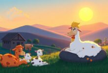 Historinha O Misterio do Galo Sem Canto - Historia Para Dormir