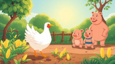 A Galinha Ruiva 4 Historinha a galinha ruiva - historia para dormir