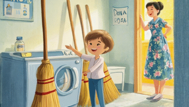 Historinha a vassoura aventureira - historia para dormir