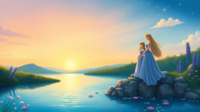 A Lagoa Encantada 4 Historinha a logoa encantada - historia para dormir