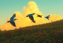 Historinha a viagem das andorinhas - historia para dormir