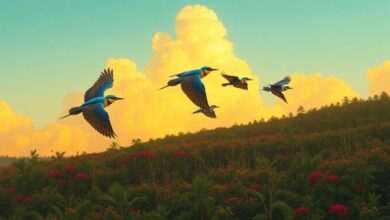 Historinha a viagem das andorinhas - historia para dormir