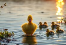 Historinha o pato que nao sabia nadar - historia para dormir